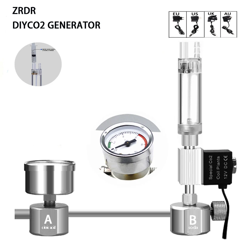 Aquarium Liquid Carbon - Bể Cá Tự Làm CO2 Lò