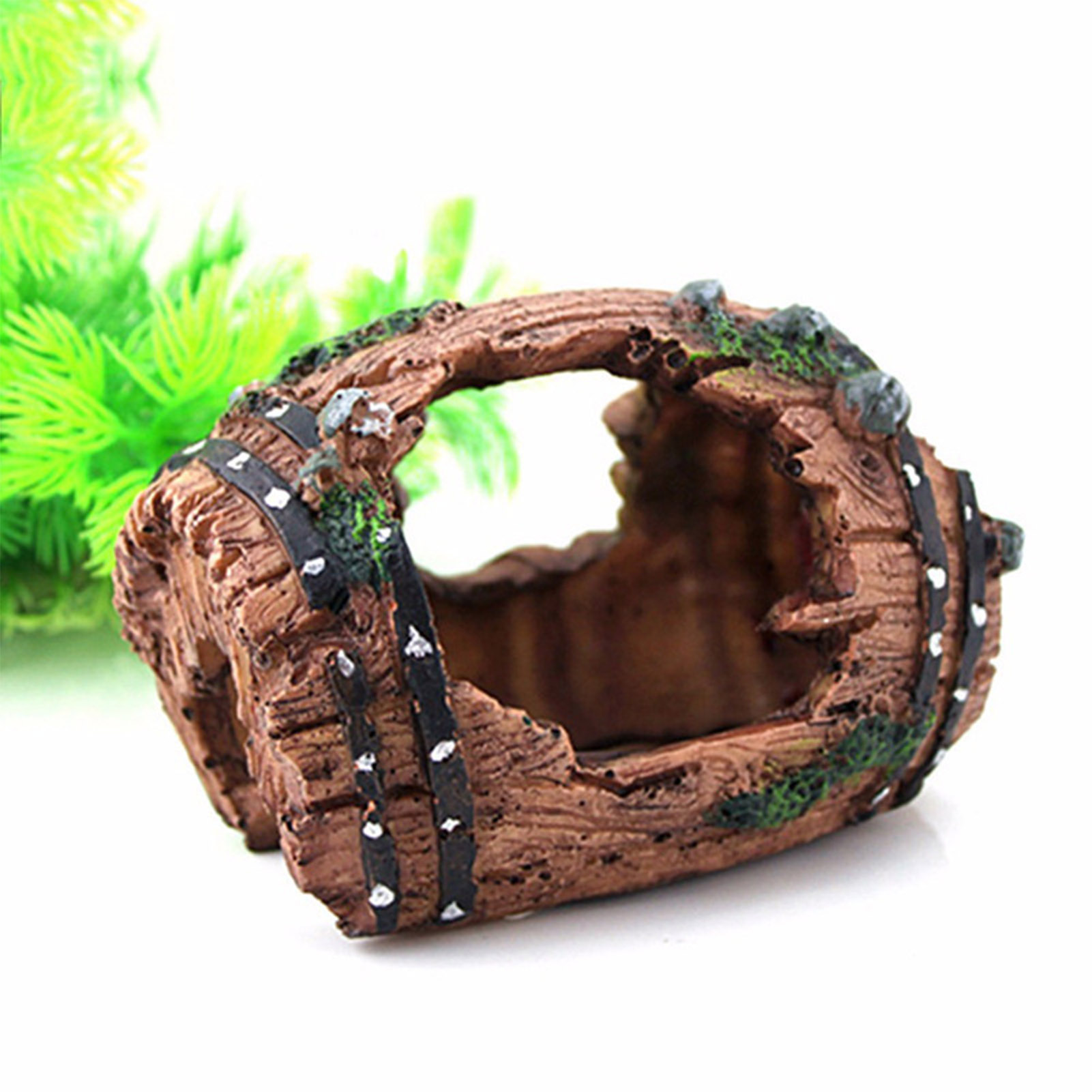 Aquarium Plants Live - Resin Aquarium Ornaments Decorations Artificial Cave
