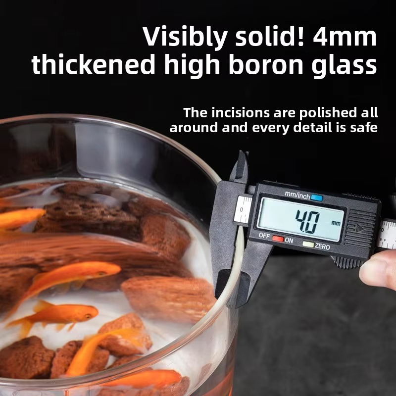 Round Glass 15L Fish Tank Whol - đánh giá và giá Live Plant Aquarium