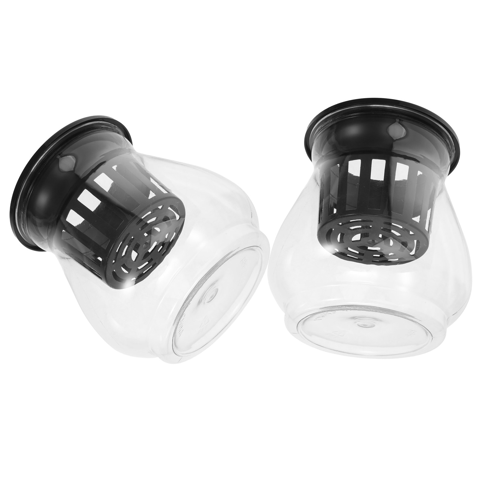 2Pcs Transparent Hydroponic Co - đánh giá và giá Plant Aquarium Pot