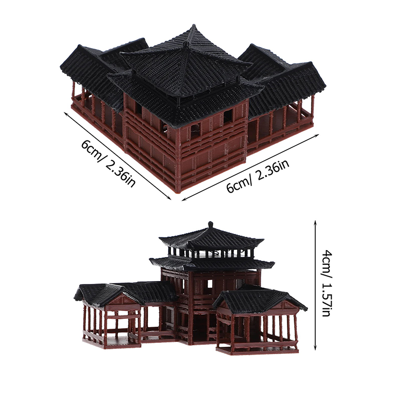 Ancient Building Model Miniatu - đánh giá và giá Aquarium Moss