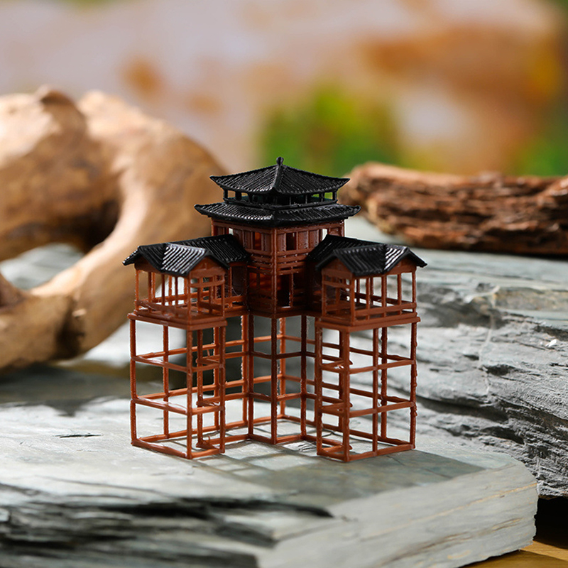 Ancient Building Model Miniatu - đánh giá và giá Aquarium Moss