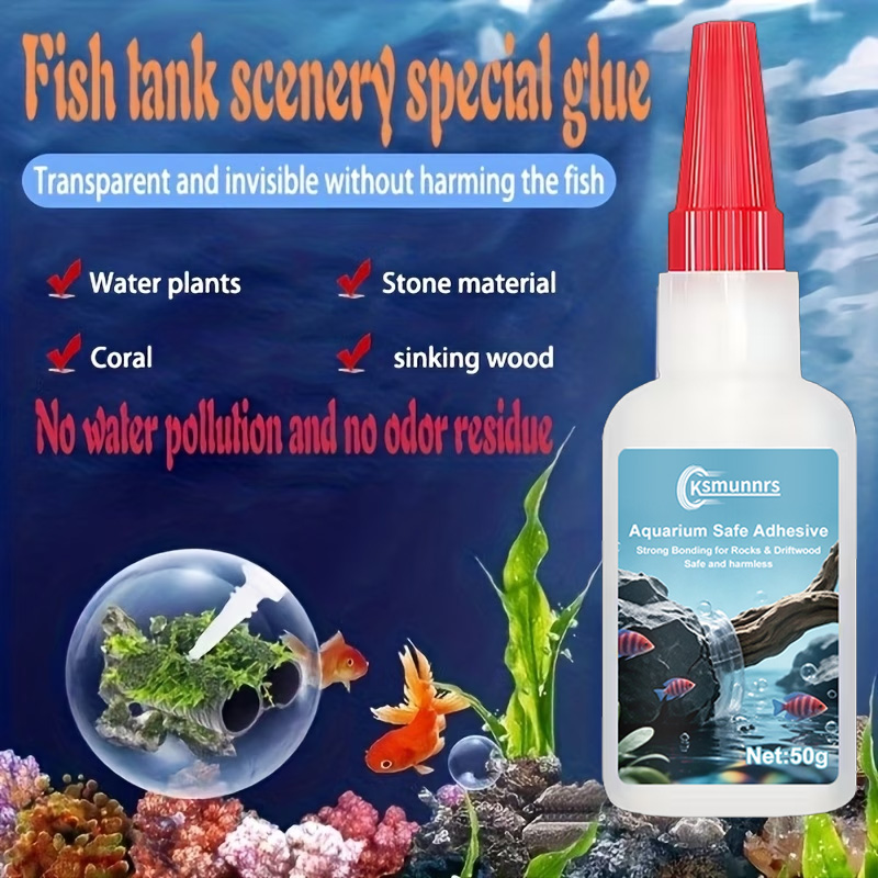 Aquarium Landscape Glue, Quick - đánh giá và giá Aquarium Plant Substrate