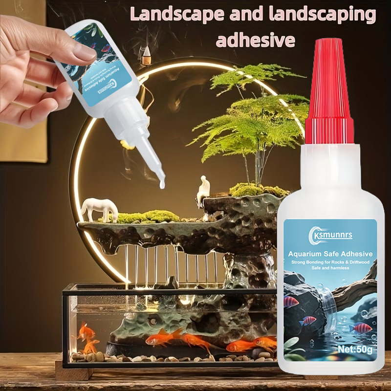 Aquarium Landscape Glue, Quick - đánh giá và giá Aquarium Plant Substrate