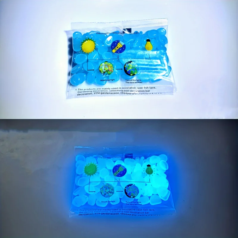 100/500pcs Glow In The Dark Pe - đánh giá và giá Plant Aquarium Pot