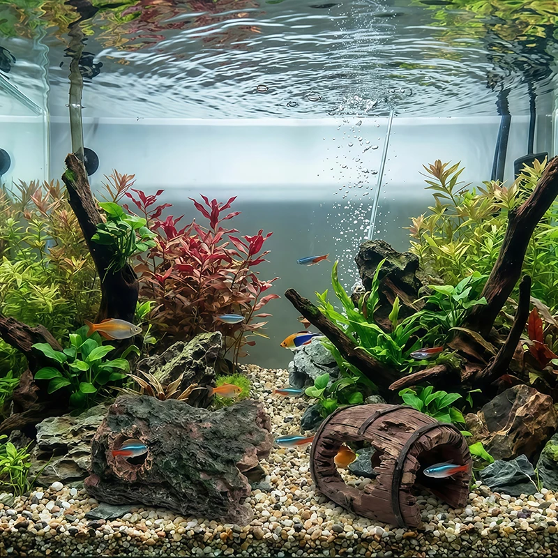 3Pcs Aquarium Resin Decoration - đánh giá và giá Aquarium Plant Substrate