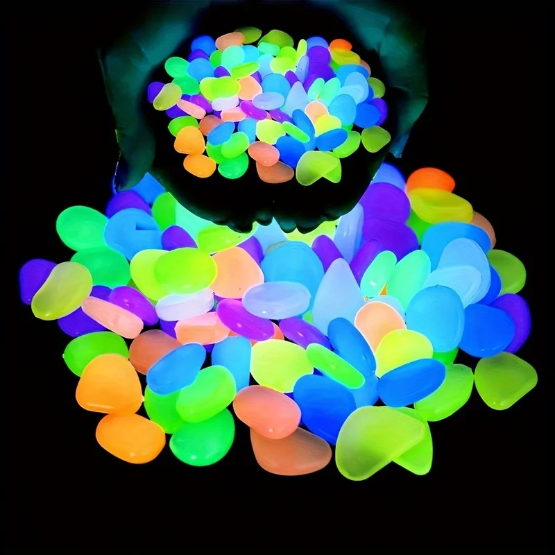 50-200pcs Glow in The Dark Peb - đánh giá và giá Plant Aquarium Pot