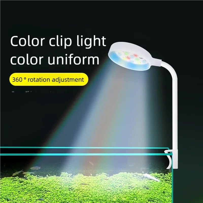 3W LED Clip-On Aquarium Light  - đánh giá và giá Aquarium Plant Light