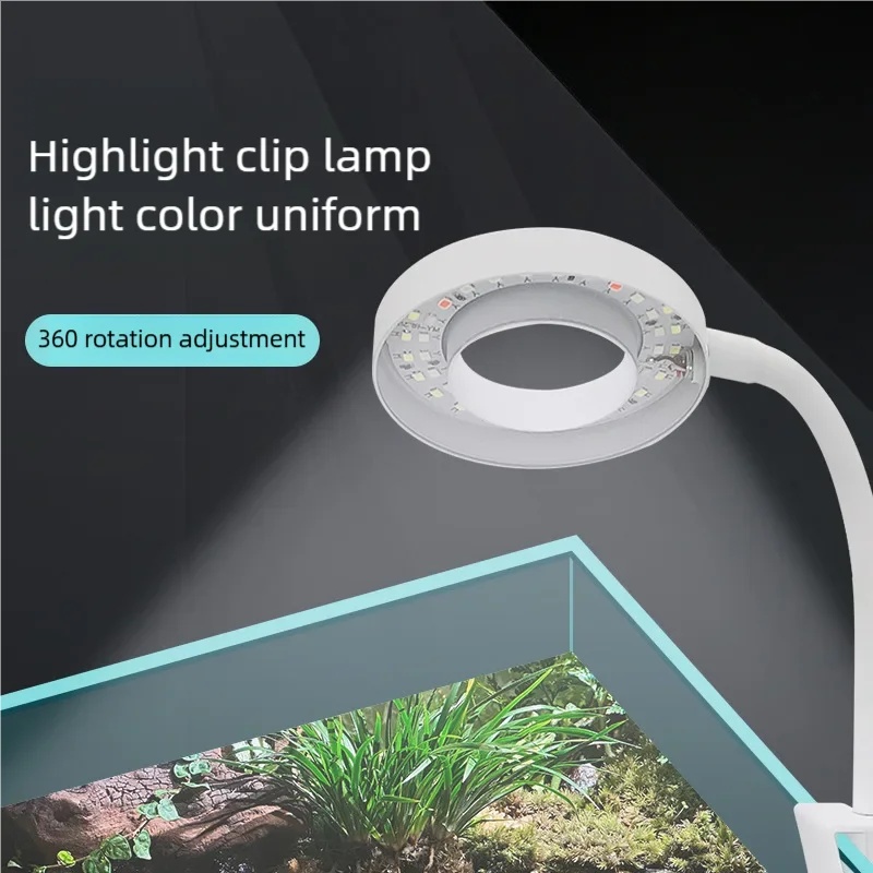 3W LED Clip-On Aquarium Light  - đánh giá và giá Aquarium Plant Light