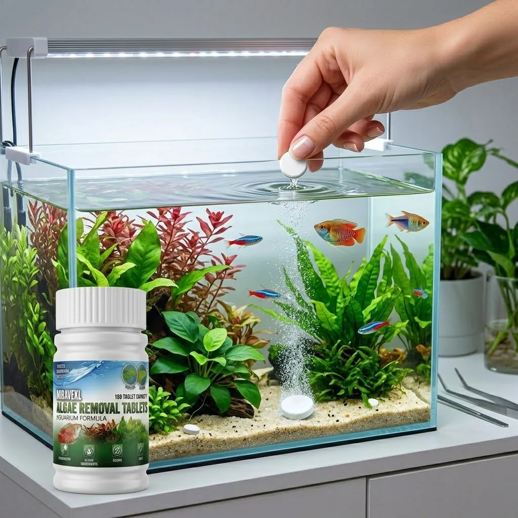 MIRAVEXL 150 Tablets Fish Tank - đánh giá và giá Planted Aquarium Cleaning