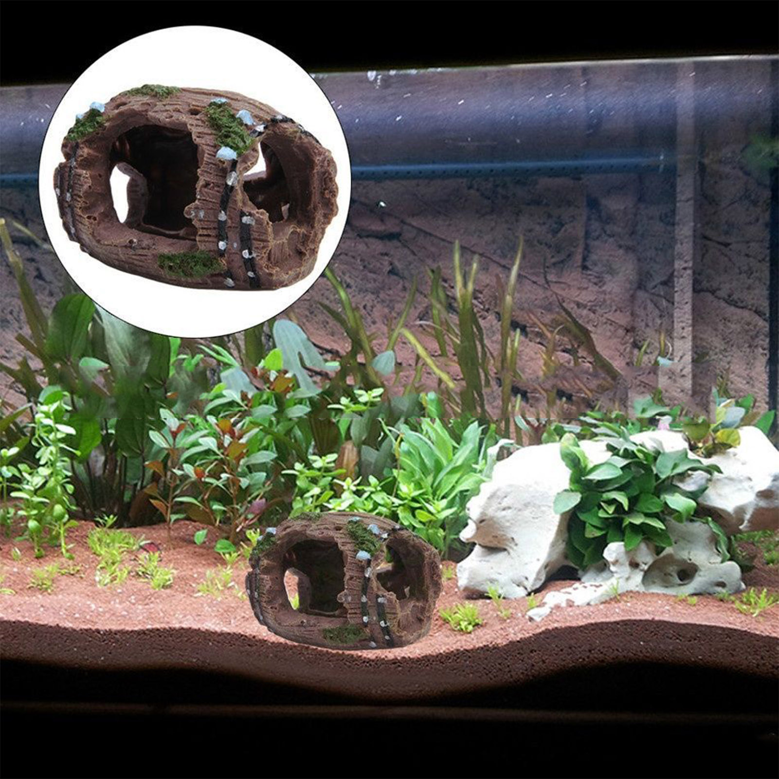 Resin Aquarium Ornaments Decor - đánh giá và giá Aquarium Plants Live