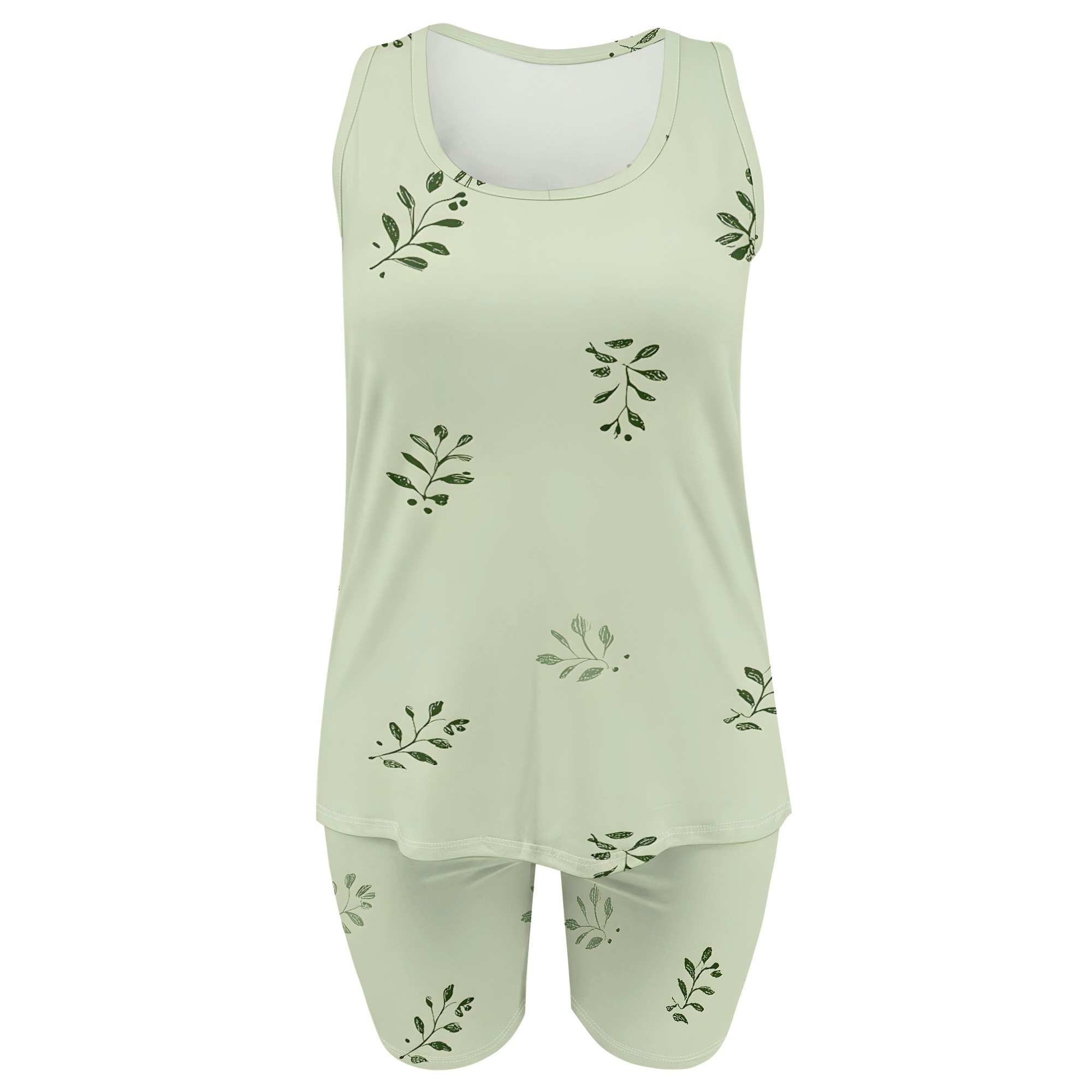 Leaf Print Tank Top and Shorts - đánh giá và giá Planted Tank