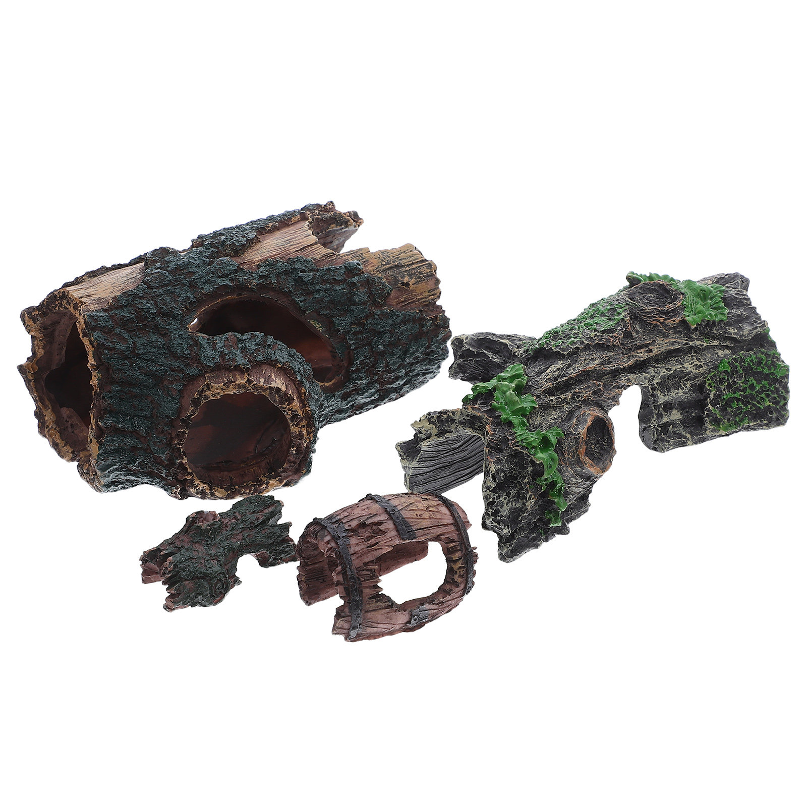 4Pcs Artificial Resin Driftwoo - đánh giá và giá Aquarium Driftwood